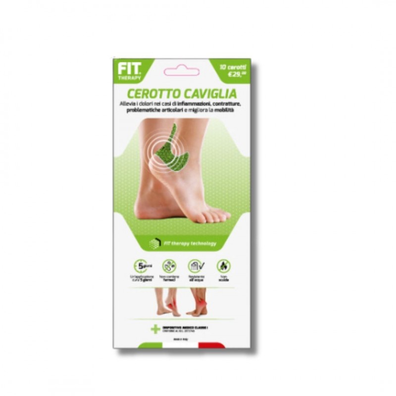 D. Fenstec Fit Therapy Cerotto Caviglia 10 Pezzi