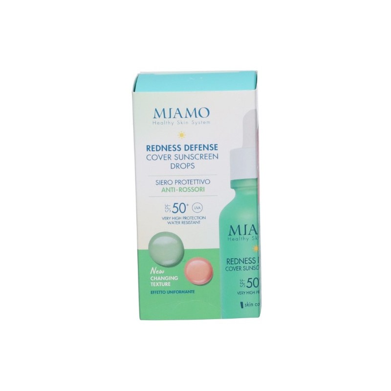 Med Miamo Skin Concerns Redness Defense Cover Sunscreen Drops 30 Ml