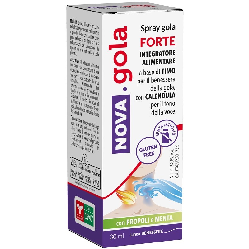 Nova Argentia Nova Gola Spray Forte 30 Ml