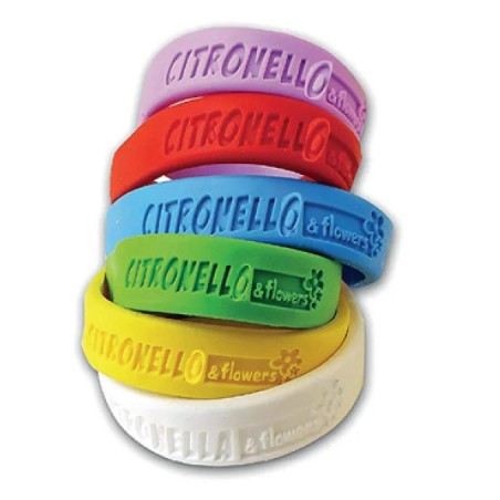 Sella Citronella Bracciale Protettivo Zanzara 5 Pezzi