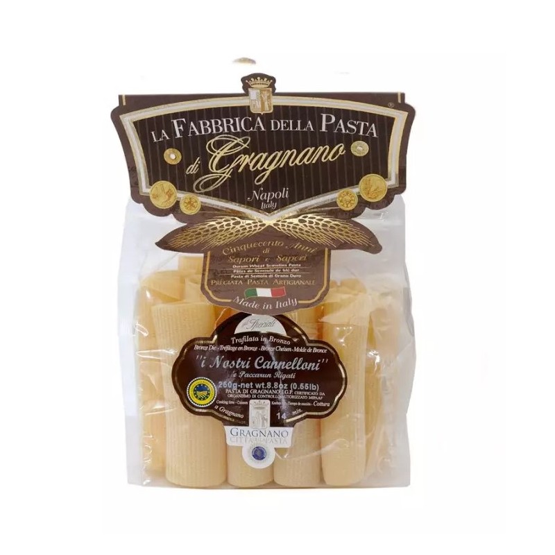 La Fabbrica Pasta Gragnano Cannelloni 250 G