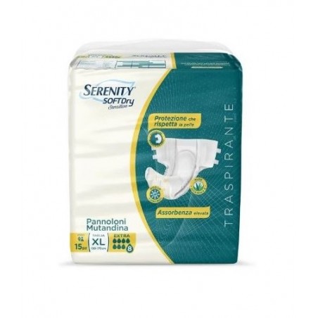 SERENITY Pannol.Mut.Super XL 15pz