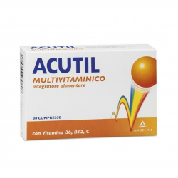 30 compresse di Acutil multivitaminico per la stanchezza