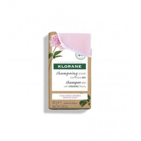 Klorane Shampoo Solido Peonia Bio 80 G