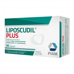 30 capsule di Liposcudil Plus integratore per il colesterolo.