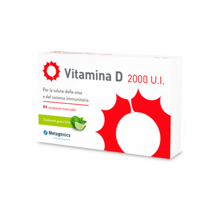 84 compresse di Vitamina D 2000 U.I. da Metagenics