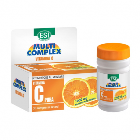 30 compresse di Esi Vitamina C Pura 1000mg Retard Integratore per Difese Immunitarie