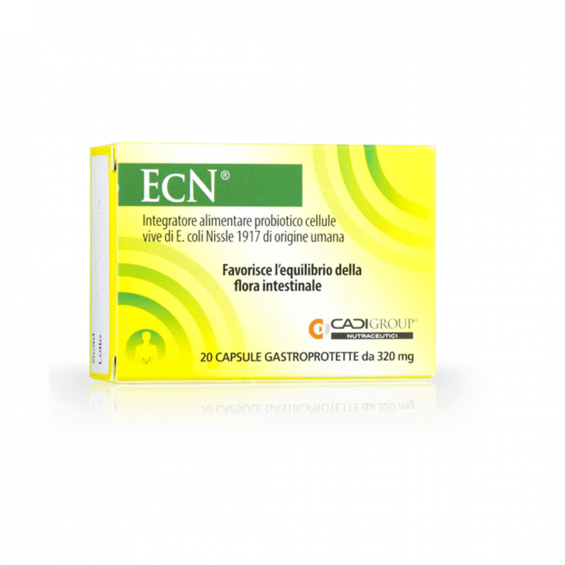 20 capsule gastroprotettrici di Ecn Integratore Probiotico