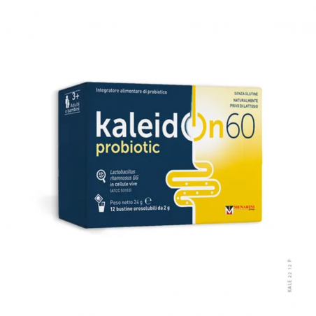 12 bustine di Kaleidon60 Probiotic equilibratore intestinale da Menarini Group