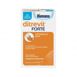 15 ml Nuova Formulazione di Ditrevit Forte da Humana Italia.