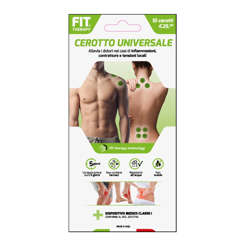 D. Fenstec Fit Therapy Cerotto Universale 10 Pezzi