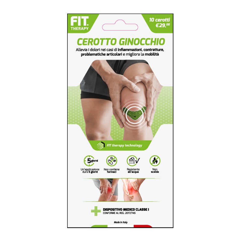 D. Fenstec Fit Therapy Cerotto Ginocchio 10 Pezzi