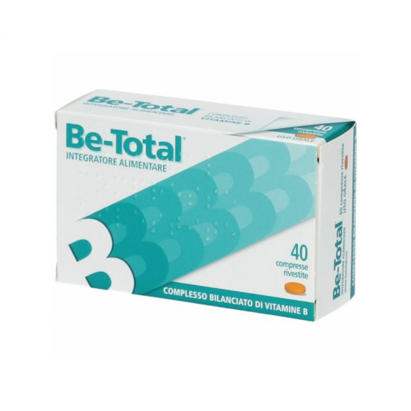 Be-total Integratore energetico vitaminico - 40 Compresse