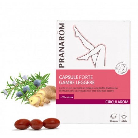 confezione 30 compresse pranarom circularom gambe leggere