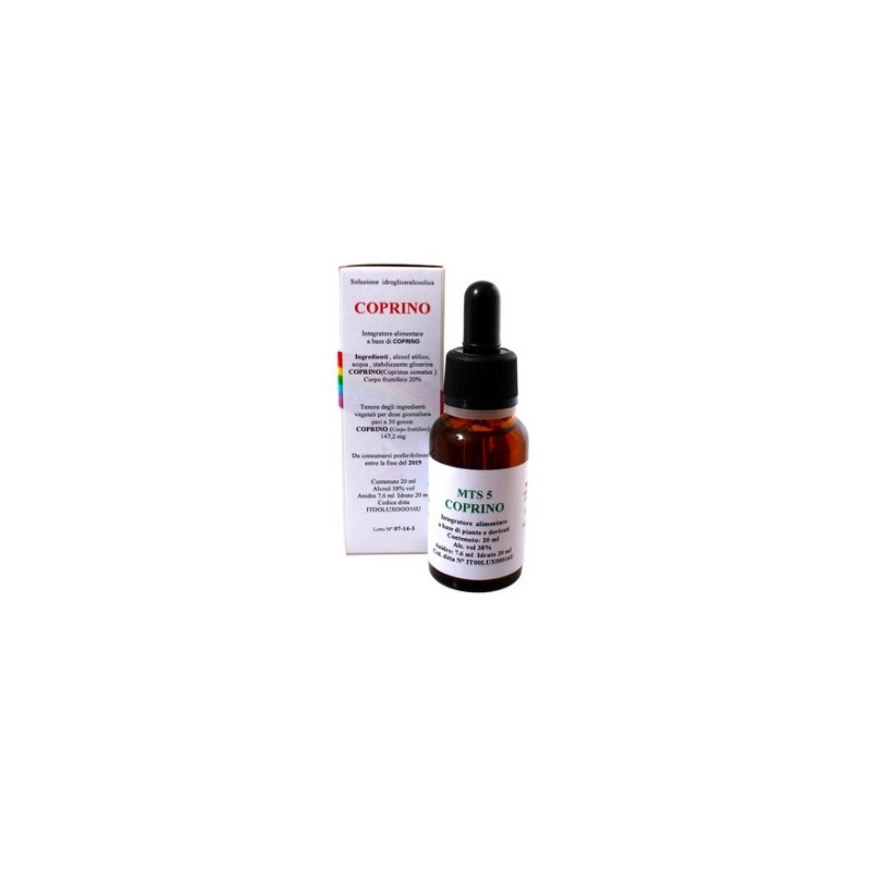 Alkaest Mts5 Coprino Gocce Flaconcino 20 Ml