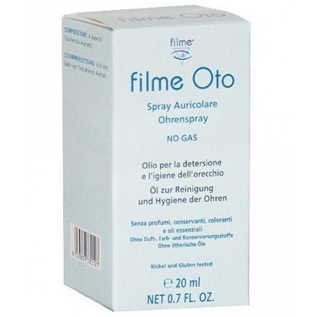 Hulka Olio Spray Auricolare Filme Auricolari 20 Ml