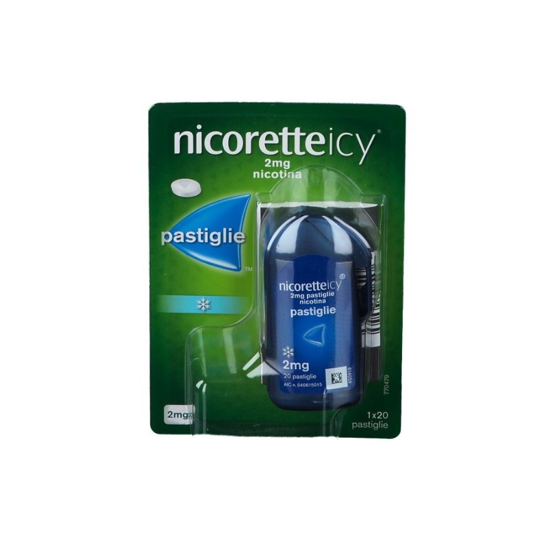 Johnson & Johnson Nicoretteicy 2 Mg, Pastiglie Nicotina