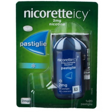 Johnson & Johnson Nicoretteicy 2 Mg, Pastiglie Nicotina