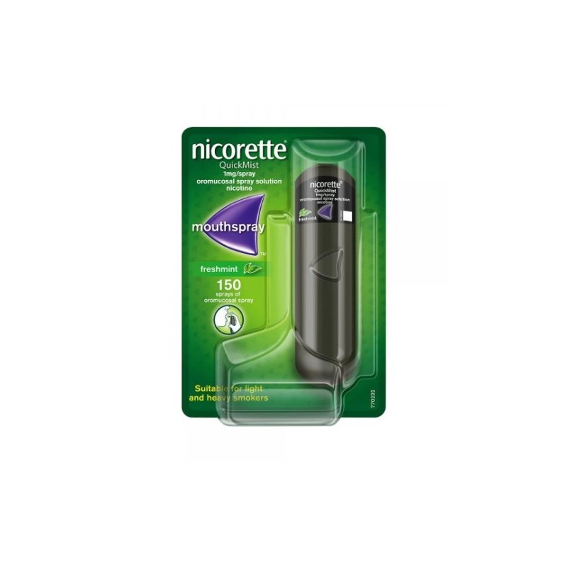 Nicorettequick 1 Mg/erogazione Spray Oromucosale Soluzione Nicotina