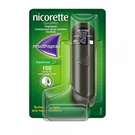 Nicorettequick 1 Mg/erogazione Spray Oromucosale Soluzione Nicotina