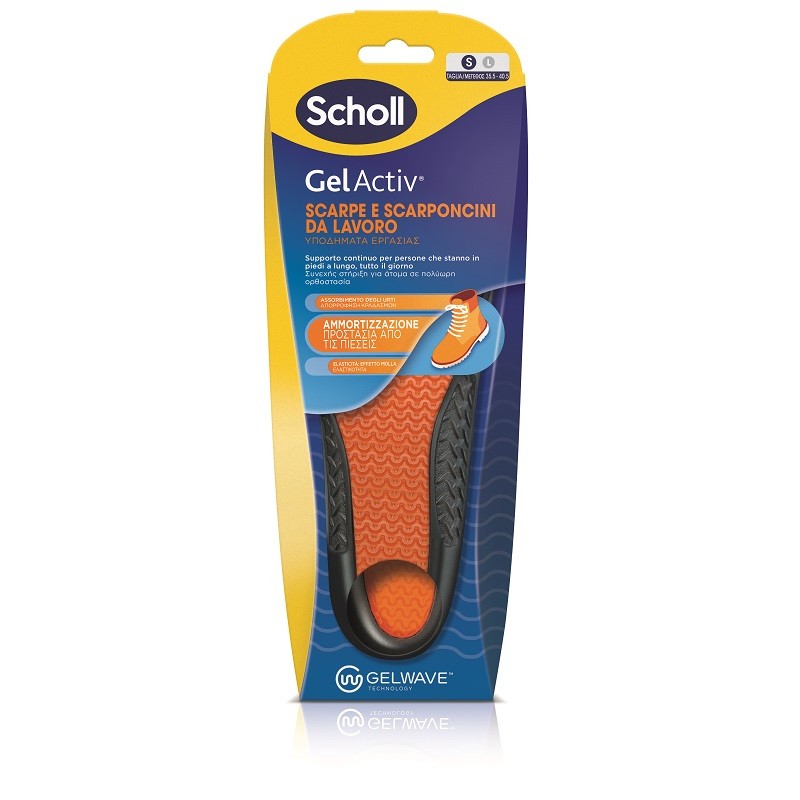 Scholl Gelactiv Scarpe Scarponcini Lavoro S