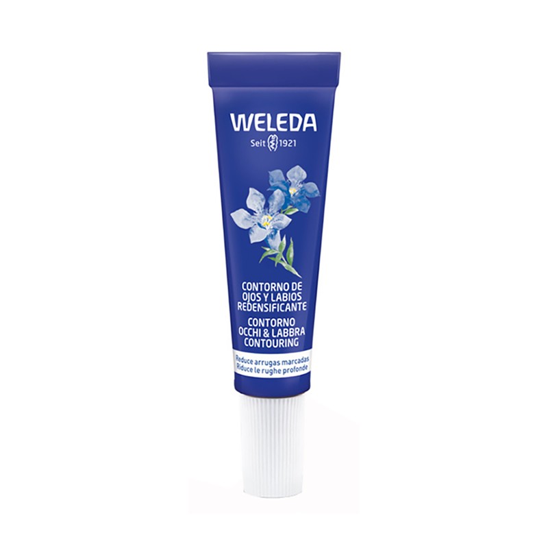 Weleda Crema Contorno Occhi & Labbra Genziana Blu & Stella Alpina 10 Ml