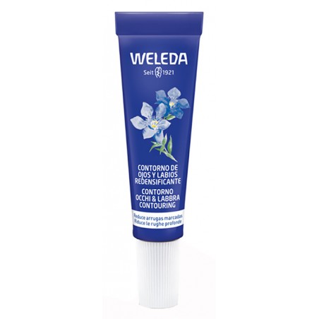 Weleda Crema Contorno Occhi & Labbra Genziana Blu & Stella Alpina 10 Ml