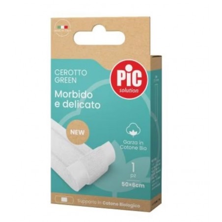 Pikdare Cerotto Pic Green Cotone Bio Striscia 50x6 Cm