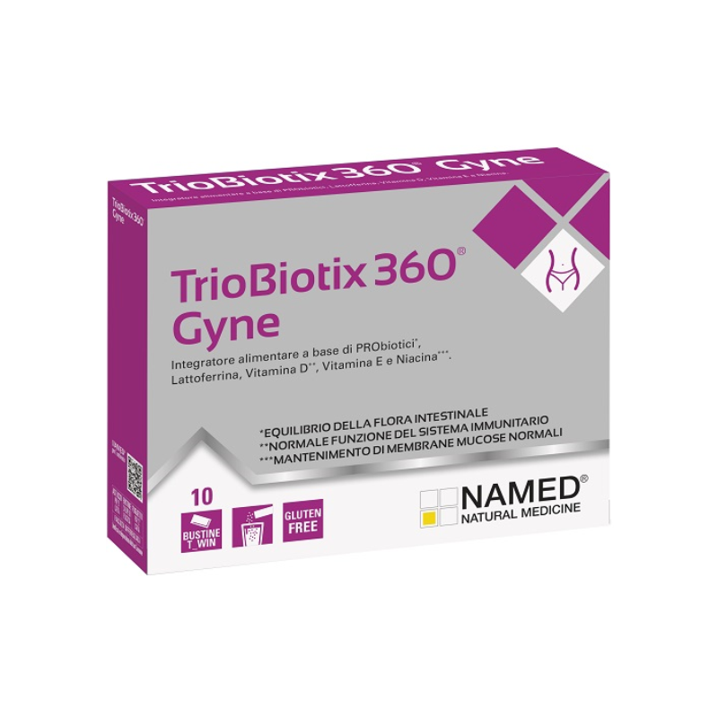 Named Triobiotix360 Gyne 10 Bustine T-win