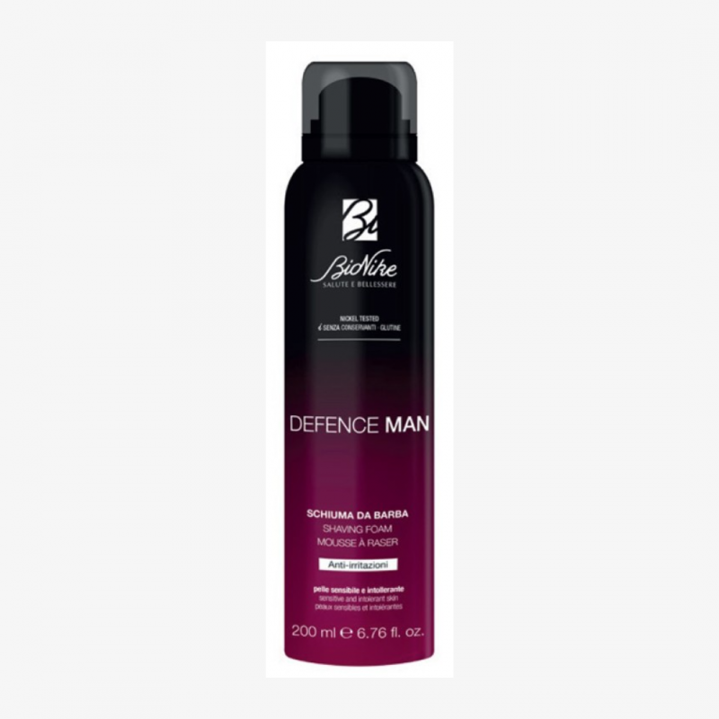 200ml di Bionike Defence Man Schiuma da barba