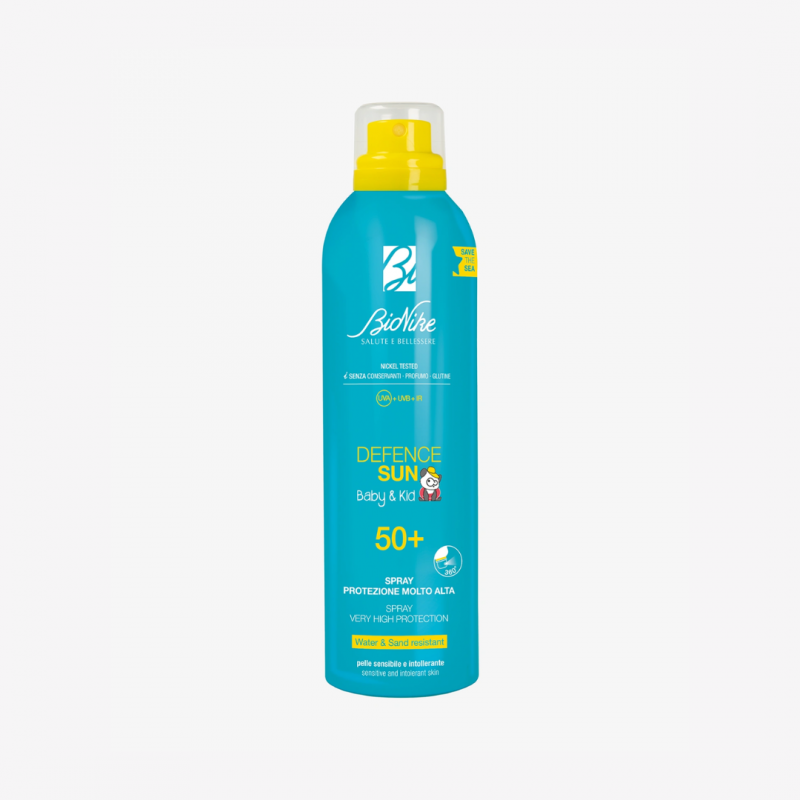 200ml di Bionike Defence Sun Baby&Kid Latte Fluido 50+