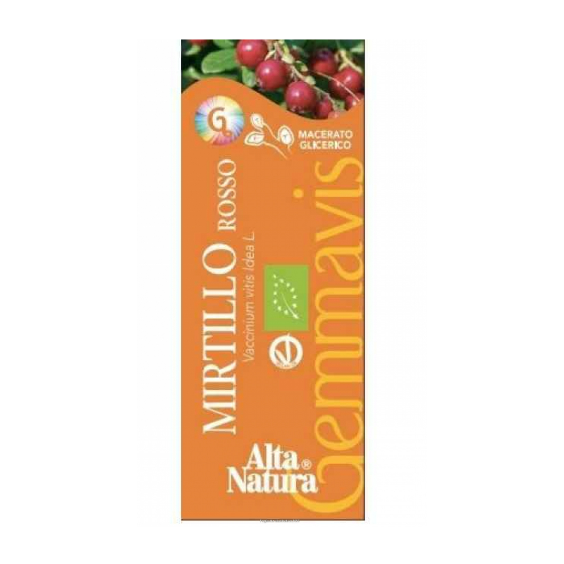 Alta Natura Gemmavis Mirtillo Rosso Gemmoderivato 50 Ml