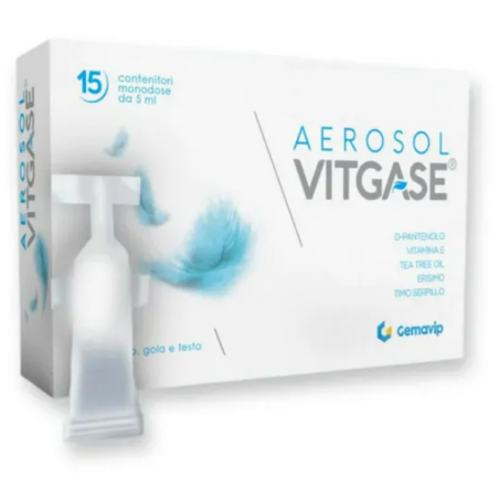 Gemavip Vitgase Aerosol 15 Flaconcini Monodose Da 5 Ml