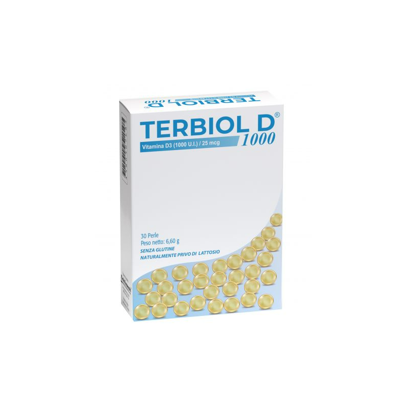 Terbiol Farmaceutici Terbiol D 1000 30 Capsule Soft Gel