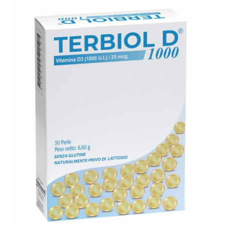 Terbiol Farmaceutici Terbiol D 1000 30 Capsule Soft Gel