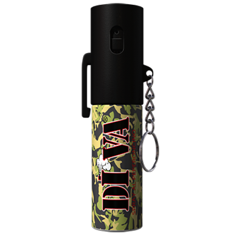 Defence System 2. 0 Diva Top Spray Peperoncino Mimetico New