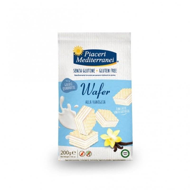 Eurospital Piaceri Mediterranei Wafer Vaniglia 200 G