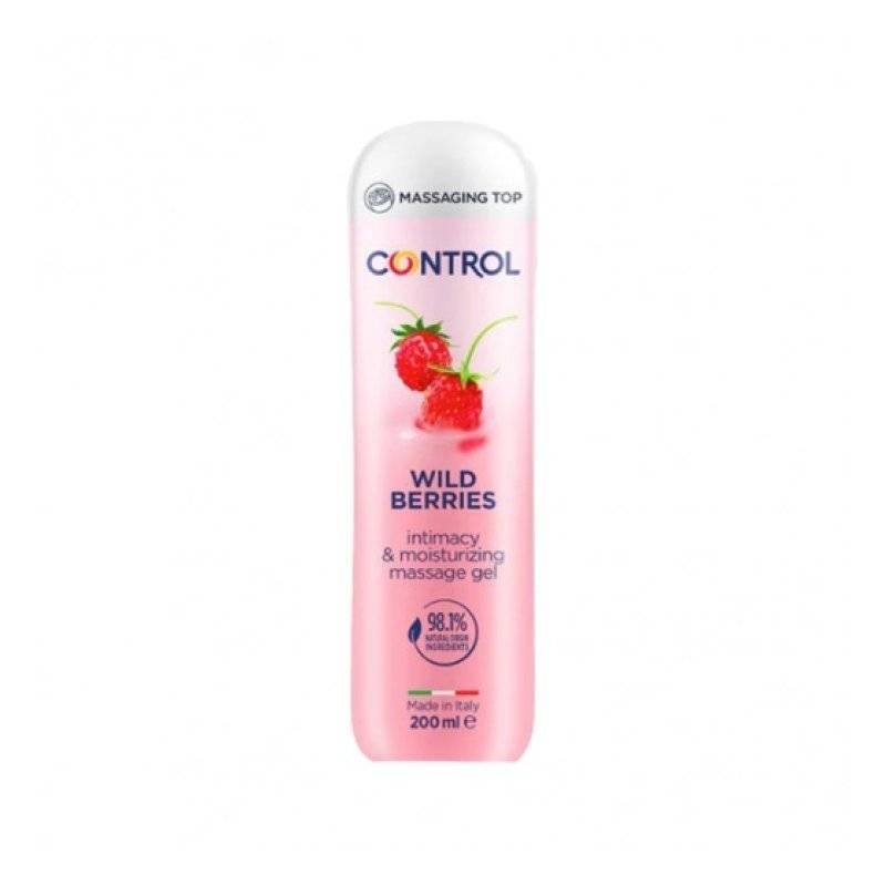 Lifestyles Healthcare Control Wild Berries Massage Gel 3 In 1 200 Ml