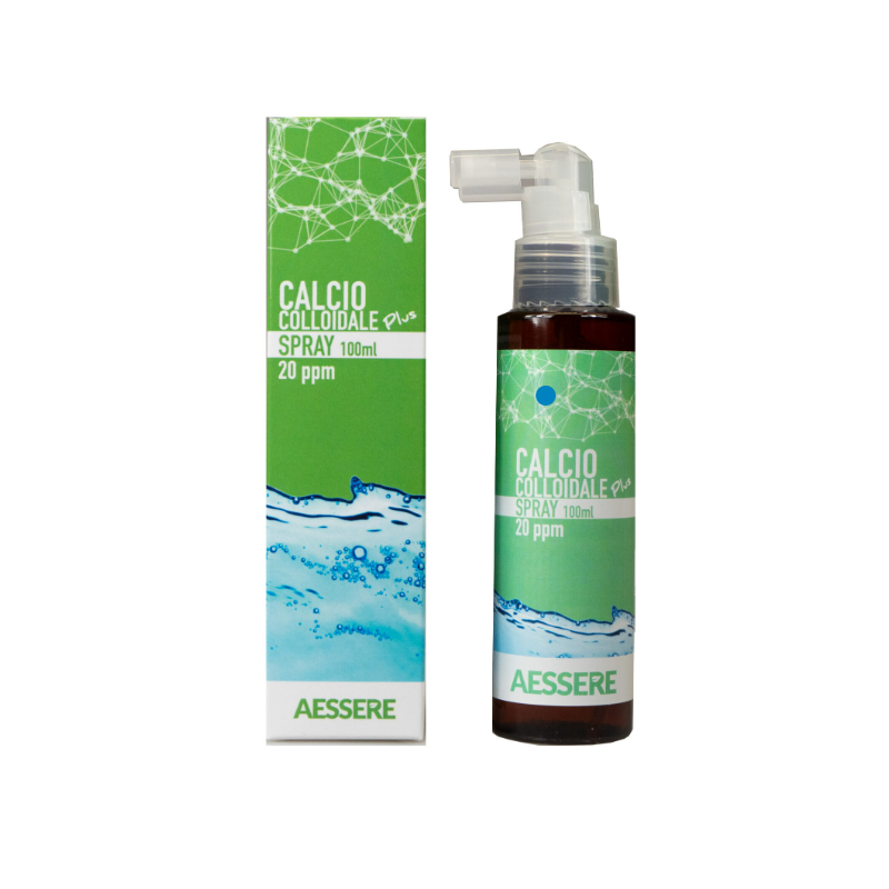 Aessere Calcio Colloidale Plus Spray 20ppm Medicazione 100 Ml