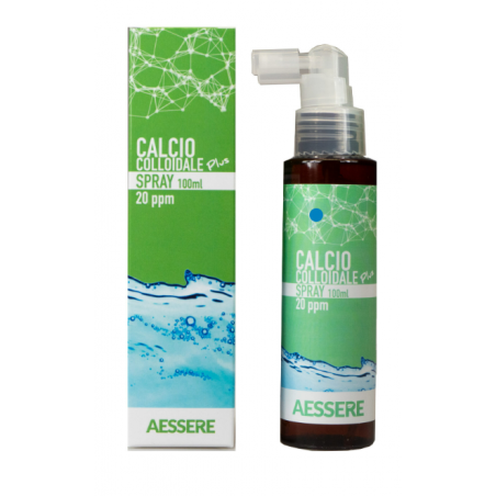 Aessere Calcio Colloidale Plus Spray 20ppm Medicazione 100 Ml