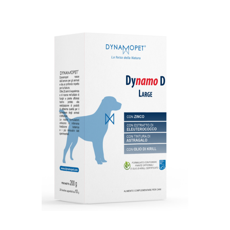 Dynamopet Dynamo D Large 20 Bustine Da 10 G