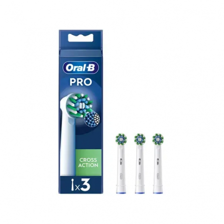 Procter & Gamble Oralb Power Refill Eb50-3 Crossaction 3 Pezzi