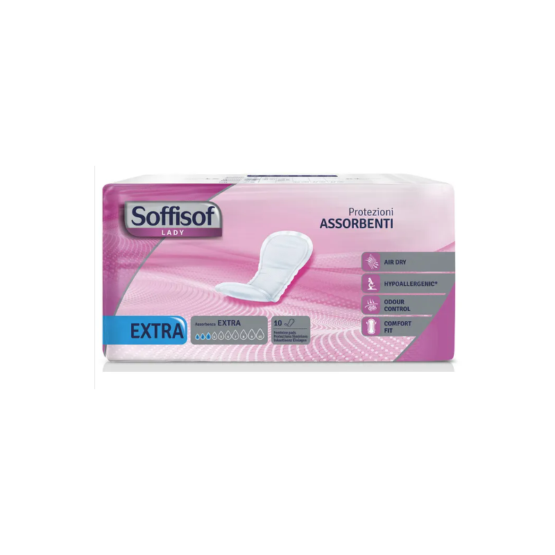 Silc Pannolone Per Incontinenza Sagomato Soffisof Lady Extra 10 Pezzi