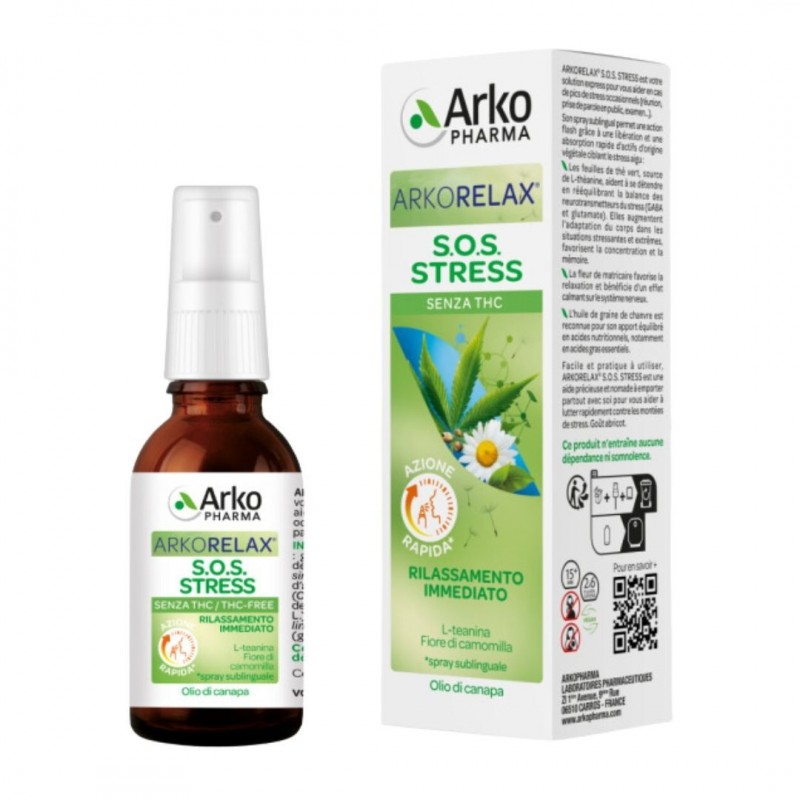 Arkopharma Arkorelax Sos Stress 15 Ml