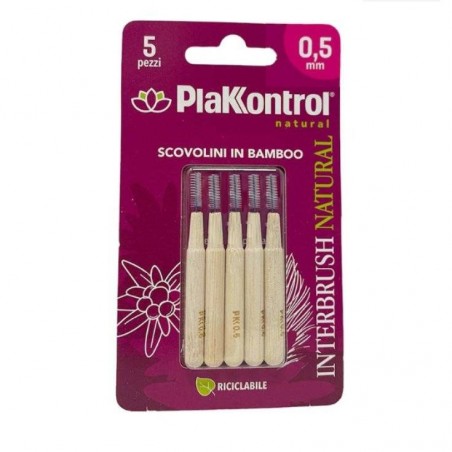 Ideco Plakkontrol Interbrush 0,5mm 5 Pezzi