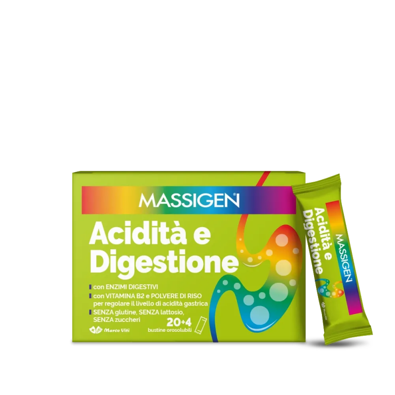 Marco Viti Massigen Acidita' E Digestione 24 Stickpack