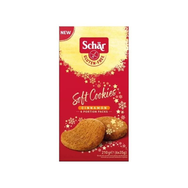 Schar Soft Cookie Cinnamon 210 G Xmas