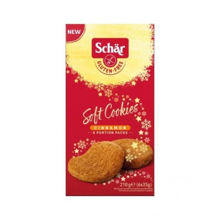 Schar Soft Cookie Cinnamon 210 G Xmas