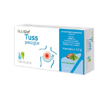 Nutrileya Nutridef Tuss Sugar Free Pino Mugo 20 Pastiglie