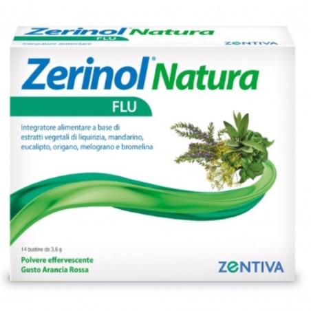 Zentiva Zerinol Natura Flu 14 Bustine